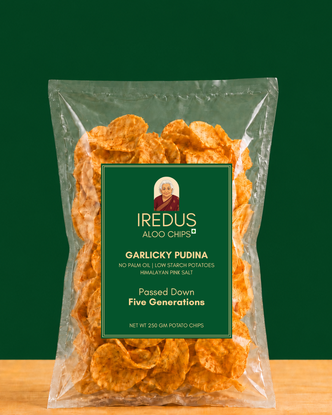 Garlicky Pudina